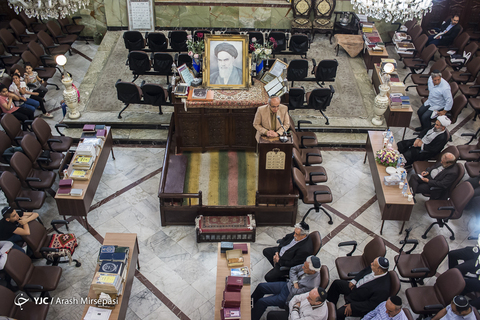 بزرگداشت امام خمینی(ره) در کنیسه کلیمیان