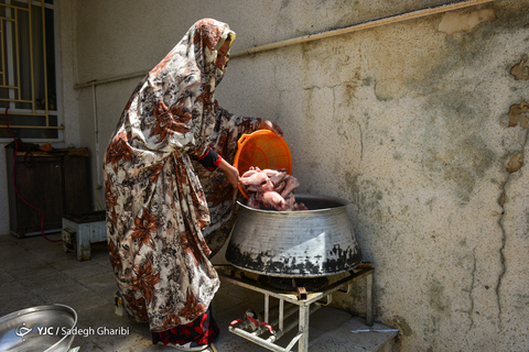 افطاری آسمانی محروم
