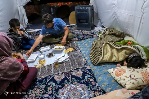 مُنیب؛ کودک خاص سیل‌زده