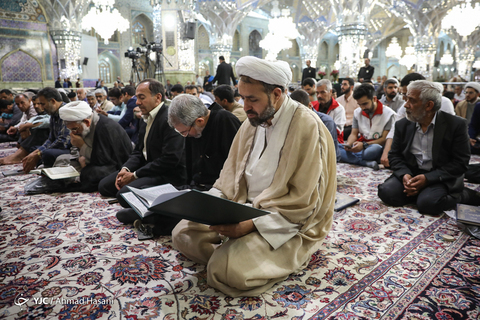 سالگرد ارتحال امام خمینی(ره) در حرم مطهر رضوی