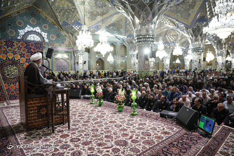سالگرد ارتحال امام خمینی(ره) در حرم مطهر رضوی