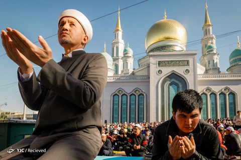 عید سعید فطر در مسکو