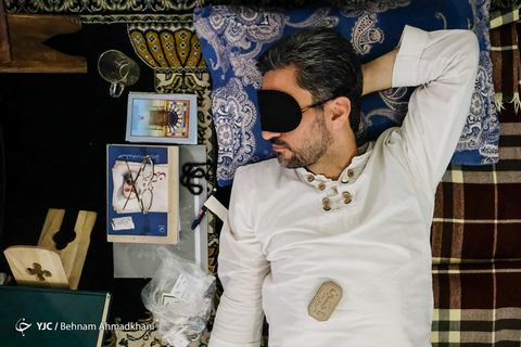 در حاشیه اعتکاف رمضانیه در حرم عبدالعظیم حسنی(ع)