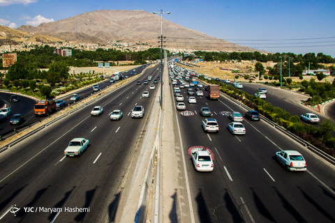 ترافیک سنگین بازگشت مسافران