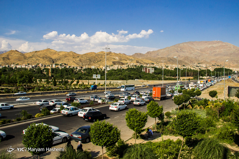 ترافیک سنگین بازگشت مسافران