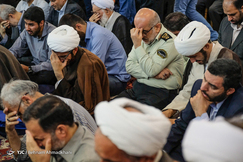بزرگداشت امام جمعه شهید کازرون، حجت الاسلام خرسند در مسجد نور تهران