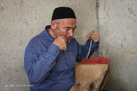 گیوه نوعی پاپوش سنتی است که بخش رویه آن با الیاف پنبه‌ای بافته می‌شود و زیره آن نیز از چرم است.