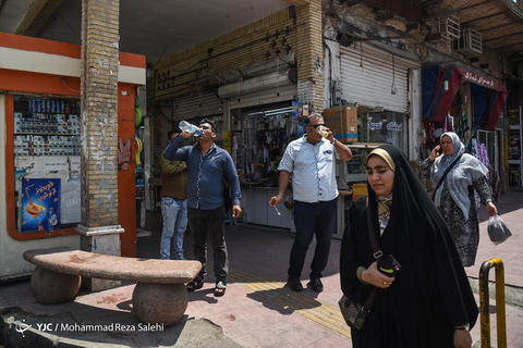 گرمای طاقت فرسا در اهواز