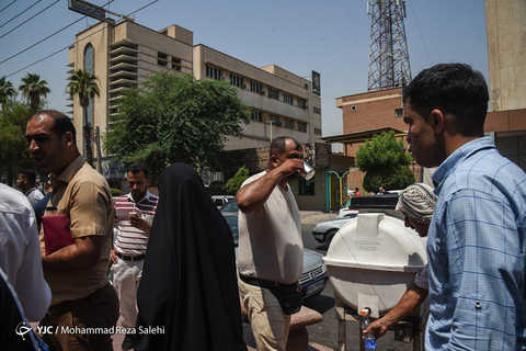 گرمای طاقت فرسا در اهواز