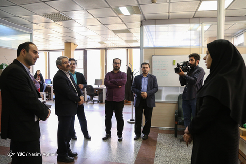 بازدید معاون محیط زیست دریایی از باشگاه خبرنگاران