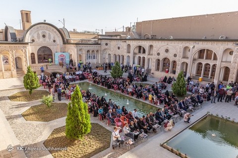 جشنواره ملی گل غلتان در کاشان