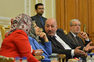دیدار نایب رئیس مجلس نمایندگان عراق با علی لاریجانی