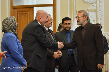دیدار نایب رئیس مجلس نمایندگان عراق با علی لاریجانی