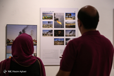 افتتاح نمایشگاه سومین دوره نشان عکس سال مطبوعاتی ایران