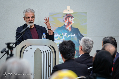 منوچهر شاهسواری مدیرعامل خانه سینما مراسم گرامیداشت عباس کیارستمی به مناسبت زادروز تولدش