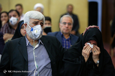 حضور جانبازان و خانواده قربانیان در حاشیه همایش «نفس‌های سوخته» در سالروز بمباران شیمیایی مردم سردشت و روز مبارزه با سلاح‌های شمیایی و میکروبی