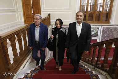 دیدار رئیس اتحادیه جهانی بین‌المجالس با علی لاریجانی