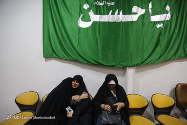 مراسم وداع با پیکر مطهر شهید مدافع حرم مهدی ثامنی راد