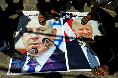 تظاهرات فلسطینی‌ها علیه اجلاس بحرین