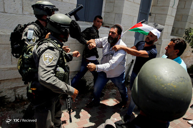 تظاهرات فلسطینی‌ها علیه اجلاس بحرین