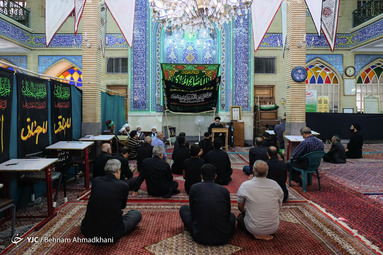 عزاداری شهادت امام جعفر صادق (ع) در مسجد گلشن مولوی