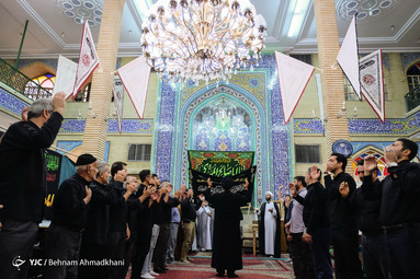 عزاداری شهادت امام جعفر صادق (ع) در مسجد گلشن مولوی