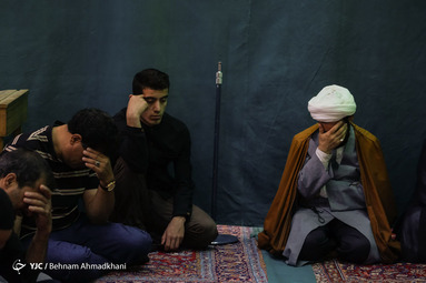 عزاداری شهادت امام جعفر صادق (ع) در مسجد گلشن مولوی