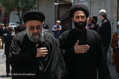 عزاداری شهادت امام جعفر صادق (ع) در مسجد گلشن مولوی