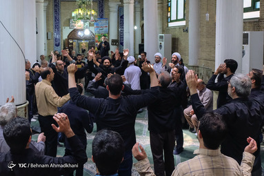 عزاداری شهادت امام جعفر صادق (ع) در مسجد گلشن مولوی