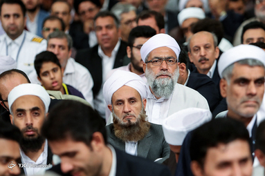 دیدار کارگزاران حج با رهبر انقلاب
