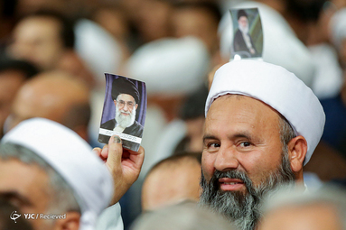 دیدار کارگزاران حج با رهبر انقلاب