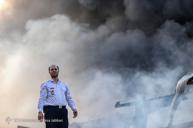 انفجار در کارخانه خوراک دام