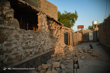 خسارات زلزله روستای گل‌گیر مسجدسلیمان