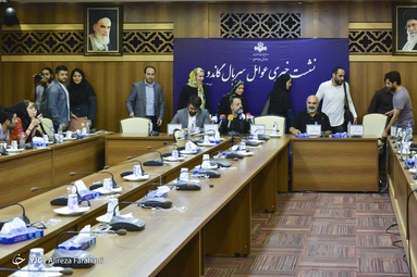 نشست خبری سریال گاندو