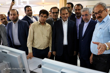 افتتاح بخش بخار نیروگاه سیکل ترکیبی جهرم