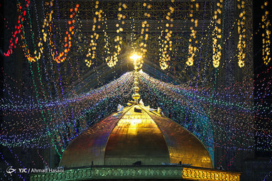 حال و هوای حرم مطهر رضوی در آستانه میلاد امام رضا (ع)