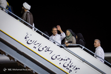 اعزام زائران بیت الله حرام از فرودگاه اصفهان