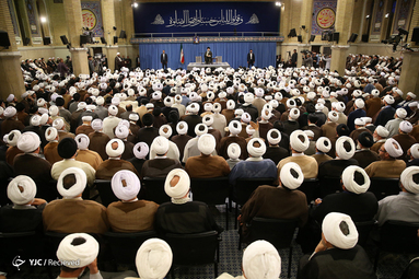دیدار ائمه جمعه با رهبر انقلاب