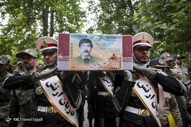 تشییع پیکر شهید امیر سرلشکر ادیبان