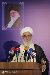 سخنرانی حجت‌الاسلام و المسلمین محمد محمدی‌گلپایگانی رئیس دفتر مقام معظم رهبری در آیین تکریم و معارفه رییس کمیته امداد امام خمینی(ره)