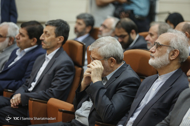 آیین تکریم محمد سعیدی کیا و معارفه پرویز فتاح رییس بنیاد مستضعفان
