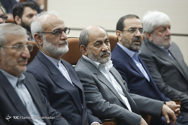 محمدجواد ایروانی معاون نظارت و حسابرسی در آیین تکریم و معارفه رییس بنیاد مستضعفان