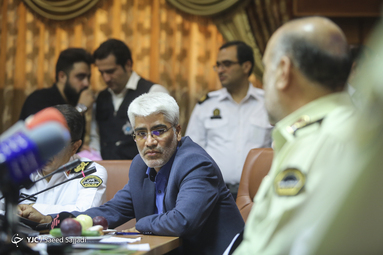 سخنرانی رضا علیدادی، معاون توسعه فناوری رسانه سازمان صدا وسیما در آیین افتتاح استودیو پلیس
