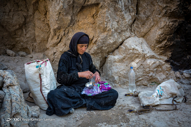 چشمه نمک روستای سرآقاسید
