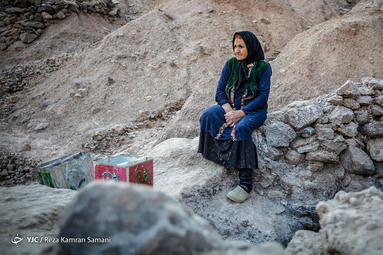 چشمه نمک روستای سرآقاسید