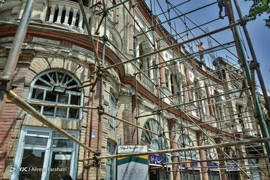 داربست‌ها در حسن آباد