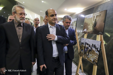 افتتاح نمایشگاه عکس سیل گلستان در مجلس