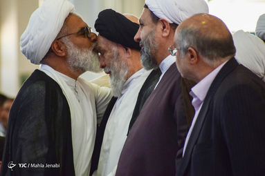 آیین نکوداشت آیت الله سیدیحیی جعفری امام جمعه سابق کرمان یا حضور سردار قاسم سلیمانی