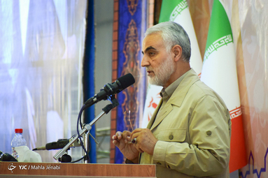 آیین نکوداشت آیت الله سیدیحیی جعفری امام جمعه سابق کرمان یا حضور سردار قاسم سلیمانی