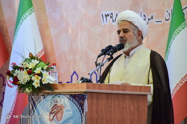 آیین نکوداشت آیت الله سیدیحیی جعفری امام جمعه سابق کرمان یا حضور سردار قاسم سلیمانی